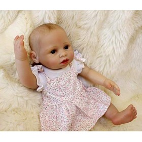 Poupées Reborn Faites à la Main pour Tout-Petits, poupées réalistes pour Tout-Petits, Aides à la mémoire, Simulation en Silic