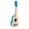 Hape - Guitare Lagon Bleu - Guitare à 6 Cordes - Jouet Musical en Bois - Instrument de Musique Enfant dès 3 ans - Jeu dÉveil