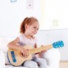 Hape - Guitare Lagon Bleu - Guitare à 6 Cordes - Jouet Musical en Bois - Instrument de Musique Enfant dès 3 ans - Jeu dÉveil