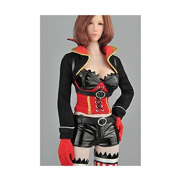 MDybf Vêtements De Poupée Masculine, Figurine daction à Léchelle 1/6, Ensemble Daccessoires De Costume De Poupée Jean Bart