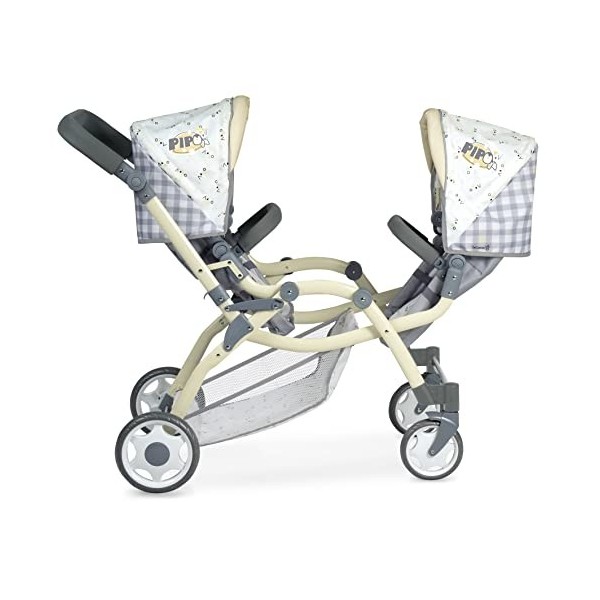 Chariot pour poupées DeCuevas Large Twin Pipo 80347