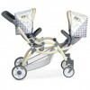 Chariot pour poupées DeCuevas Large Twin Pipo 80347