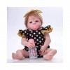 Réaliste Reborn Babies Aides à la mémoire Poupée de Simulation en Silicone complète poupée Reborn 22 "pour Enfant de 3 Ans et