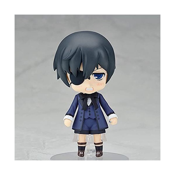 Poupée modèle Ciel Phantomhive version Q, le protagoniste masculin de lanime "Kuroshitsuji", la posture debout mesure 3,9 po