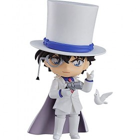 JJRPPFF Poupée modèle Kid The Phantom Thief Version Q, Le Personnage de Detective Conan, vêtu de Blanc, Debout, Mesure 3,9 Po
