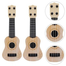 STOBOK 2 Pièces Enfants Ukulélé Jouets Jouet Musical Ukulélé pour Enfants Ukulélé Jouet Mini Guitare Jouet Ukulélé Instrument