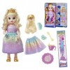 Baby Alive Poupée Princesse Ellie grandit !, poupée de 45 cm Qui Parle et grandit, Cheveux blonds, pour Enfants, dès 3 Ans
