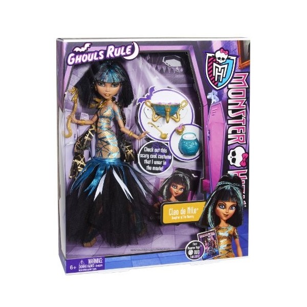 Monster High - BCH88 - Poupée - Halloween - Cleo de Nile