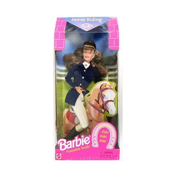 Horse Riding Barbie Riding Club Poseable Body