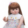 Reborn Toddler Dolls 24 Pouces 60cm Adorables Filles Potelées Poupées Bébé Réalistes Qui Ressemblent À Une Vraie Poupée Bébé 