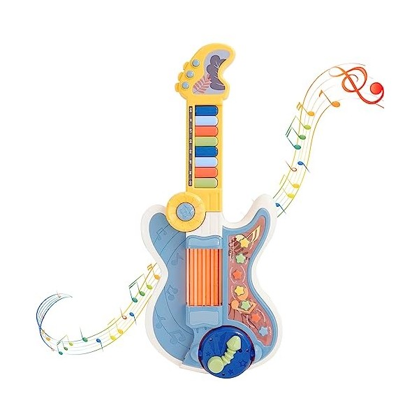 Tapez C)Guitare Pour Enfants Jouet Musical Corde Douce Au Toucher Beau Ton