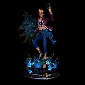 PIZEKA Figurines Animées One Piece Personnage Danime Lueur Chiffres De Modèle De Boîte Statues Statiques en PVC Ornements De