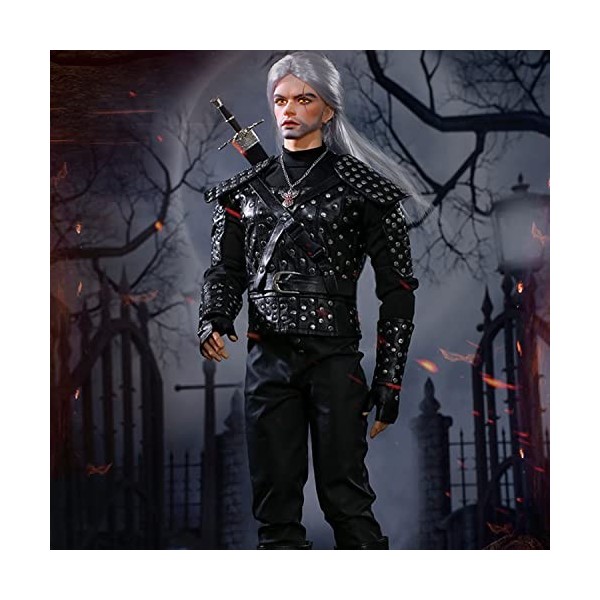 ARUTY 1/3 BJD Poupées Oncle Body Clothing/Witcher Costume Outfit Vêtements Décontractés Uniforme 11pcs, Cadeaux dhalloween p