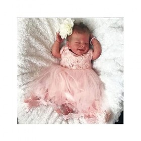 Poupée Reborn en Silicone pour Garçon Et Fille, Corps Complet, 45,7 Cm, Jouet De Bain Réaliste pour Garçon Et Fille, Cadeau p