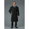 MDybf Vêtements De Poupée Masculine, Figurine daction à Léchelle 1/6, Ensemble Daccessoires De Manteau De Costume Dagent,