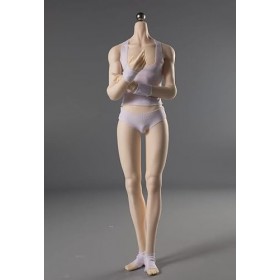 HiPlay JIAOU Poupée à léchelle 1/6, 30,5 cm, figurine daction super flexible, type de corps et couleur de peau au choix ma