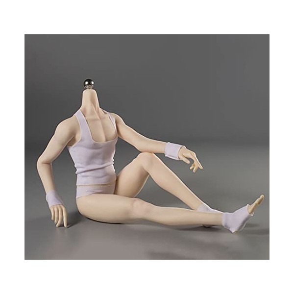 HiPlay JIAOU Poupée à léchelle 1/6, 30,5 cm, figurine daction super flexible, type de corps et couleur de peau au choix ma