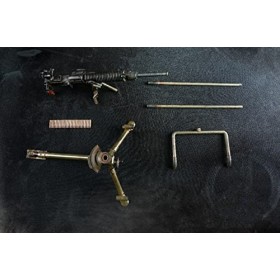 ANTWAX Figure à léchelle 1/6 Poupée Accessoires, Métal Type 92 Modèle Miniature en métal pour Figurine de 12", Non-lancé,A