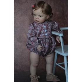 Nouveau 26 Pouces Reborn Toddler déjà Peint poupée finie Sandie énorme bébé Taille Populaire réaliste Doux au Toucher 3D Peau