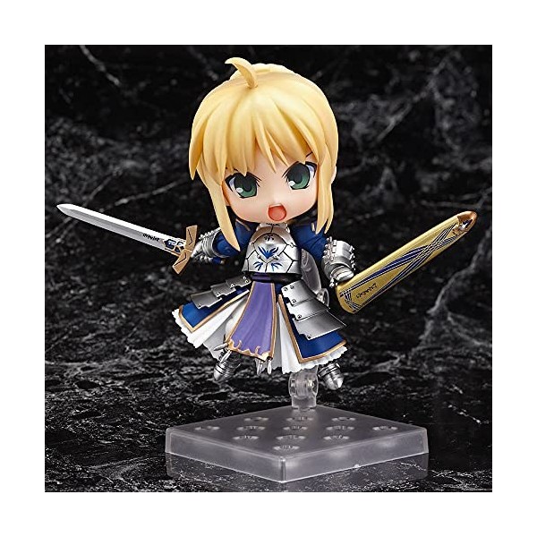 JJRPPFF La Poupée Mobile Nendoroid Altria Pendragon, De Fate Night, La Base Et Les Accessoires Peuvent Être Remplacés par des