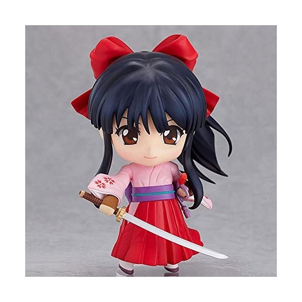 Poupée modèle Shinguuji Sakura version Q, posture debout, le personnage de lœuvre "Sakura Wars", mesure 3,9 pouces de hauteu