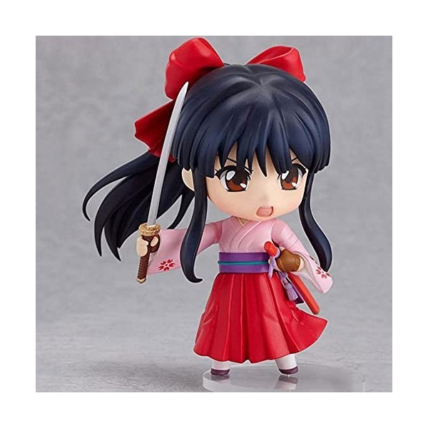 Poupée modèle Shinguuji Sakura version Q, posture debout, le personnage de lœuvre "Sakura Wars", mesure 3,9 pouces de hauteu