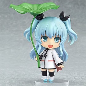 Poupée modèle noeru version Q, un personnage animé de lordre des corps célestes, pose debout,Avoir les cheveux bleu-vert, me