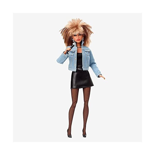 Barbie Signature, poupée de collection Tina Turner, de la série Musique, jouet collector, HCB98