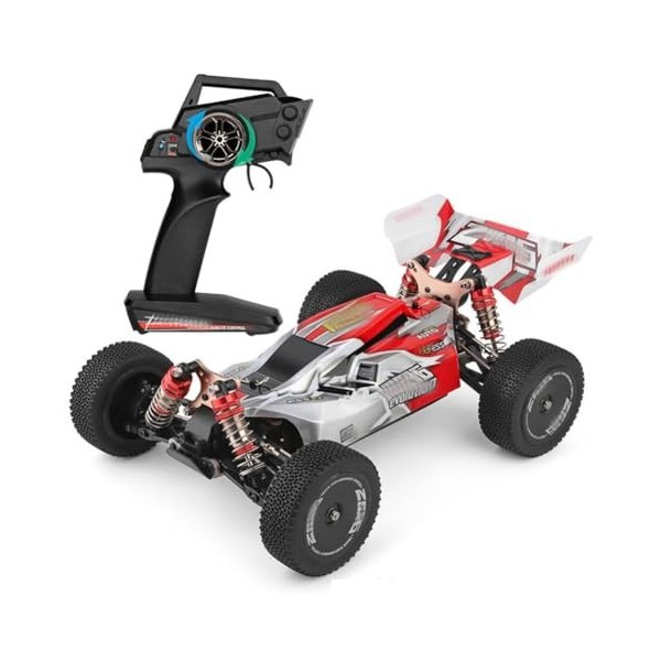 EERSTA 1/14 Voitures RC Rapides pour Adultes, Voiture télécommandée Tout Terrain 4X4 Tout Terrain, Vitesse 60 km/h, camions R