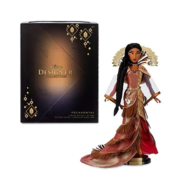 Disney Designer Collection Pocahontas Limited Edition Doll - Disney Ultimate Princess Celebration - 29,5 cm