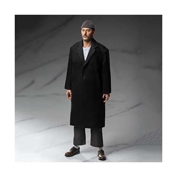 CNSMCWG 1/6 Soldat Action Figurines Masculin Clothes, Ensemble Jean Reno Lyon Leon sans Corps , Applicable Aux Vêtements pou