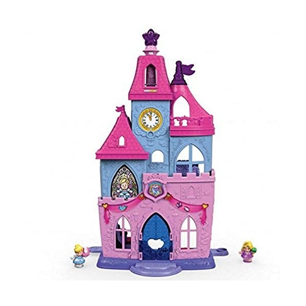 Fisher-Price – Palais collection Little People de Disney avec baguette magique - DRL52