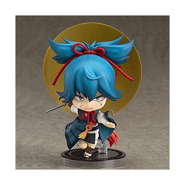 La poupée modèle Sayosamonji de la version Q, le personnage de lanime "Touken Ranbu", la pose debout, y compris les accessoi