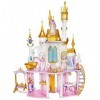 Disney Princesses, Château Royal, Maison de poupées avec Meubles et Accessoires, Jeu de lumières Musical, pour Enfants, dès 3