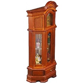 Horloge et accessoires pour maison de poupée - Meuble miniature