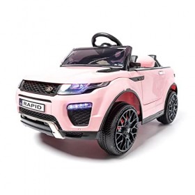 ATAA Range Rapid Voiture électrique Enfants télécommande 12v Pas Cher - Rose