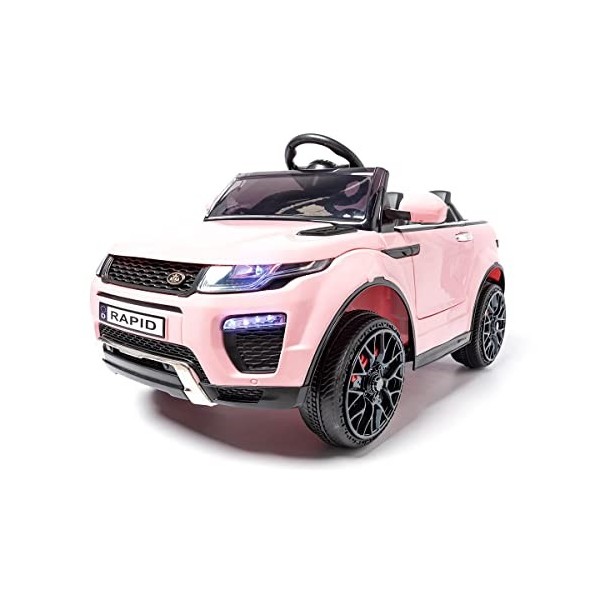 ATAA Range Rapid Voiture électrique Enfants télécommande 12v Pas Cher - Rose