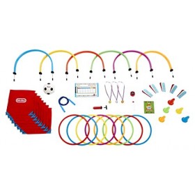 little tikes Kit Parcours de plain anniversaire & fêtes en plein air-Comprend des accessoires-Pour les enfants, les filles et