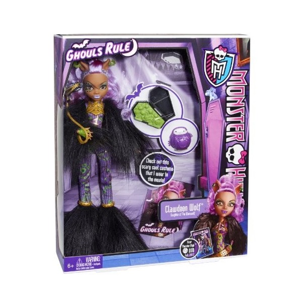 Monster High - BCH86 - Poupée - Halloween - Clawdeen