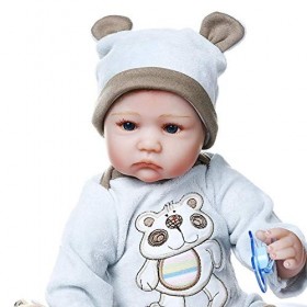 Reborn Baby Dolls Bébé Jumeaux Garçon Fille 40 cm 16" Handmade Toddler Réaliste Bébés Reborn Filles Poupée Réaliste pour Fill