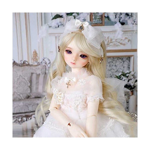 ZDLZDG 15,7in Ball Jointed Poupées 1/4 40cm BJD Doll Corps avec Maquillage du Visage, Mignonne Poupées SD, Cadeaux pour Poupé