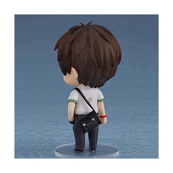 JJRPPFF Poupée Mobile Nendoroid Tachibana Taki, De Votre Nom, 3,9 Pouces, avec Base Et Accessoires, Expressions Modifiables, 