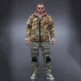 CNSMCWG 1/6 Soldat Action Figurines Masculin Clothes, Set Supplémentaire Seal Player sans Corps , Applicable Aux Vêtements p