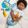 Paradise Galleries Black Reborn Poupée bébé garçon afro-américain de 50,8 cm, merveilleusement fabriquée en vinyle GentleTouc