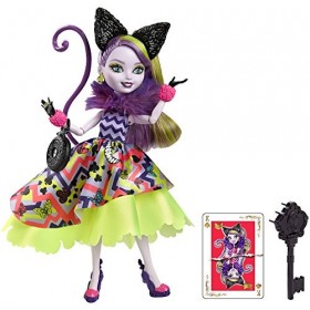 Ever After High - Cjf41 - Poupée Mannequin - Kitty Cheshire - Wonderland