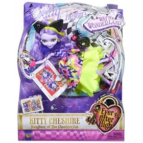 Ever After High - Cjf41 - Poupée Mannequin - Kitty Cheshire - Wonderland