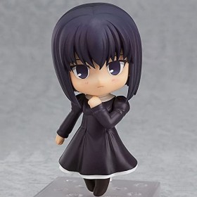 Poupée modèle Alice Kuonji version Q, lhéroïne du jeu "La nuit des magiciens", avec des cheveux noirs courts et des pupilles