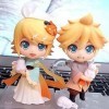 Poupée modèle Kagamine Rinren version Q, y compris Kagamine Rin et Kagamine Len, chanteurs virtuels, posture debout, mesure 3