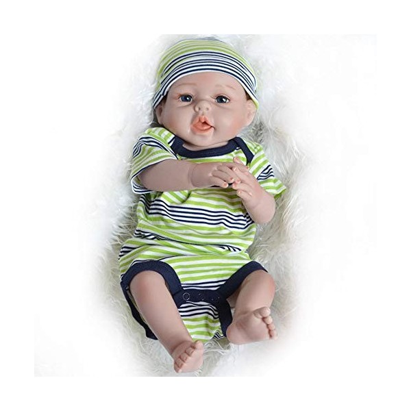 RWRAPS Simulation Rebirth Baby Doll Poupée endormie réconfortante 50 cm garçon, 50 cm, poupées nourrissantes 50 cm 50 cm 