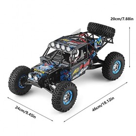 EERSTA 40 km/h, voiture télécommandée à grande vitesse de 2,4 GHz, voiture électrique RC extérieure, camion télécommandé tout